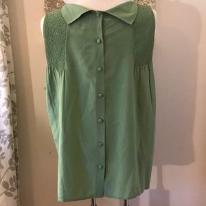 Anthropologie (HD in Paris brand) silk top, sz 12